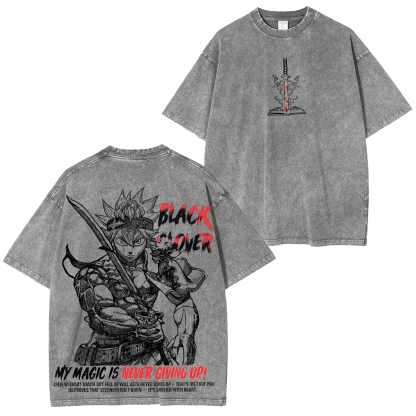 Asta Black Clover Anime T-Shirt