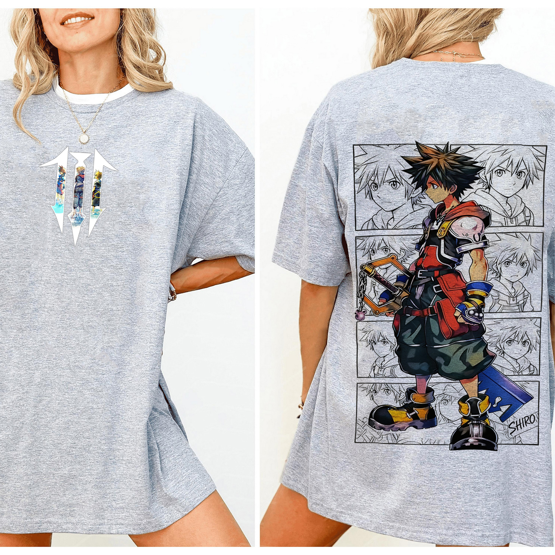 Kingdom Hearts Oversized T-shirt/Crewneck/Hoodie