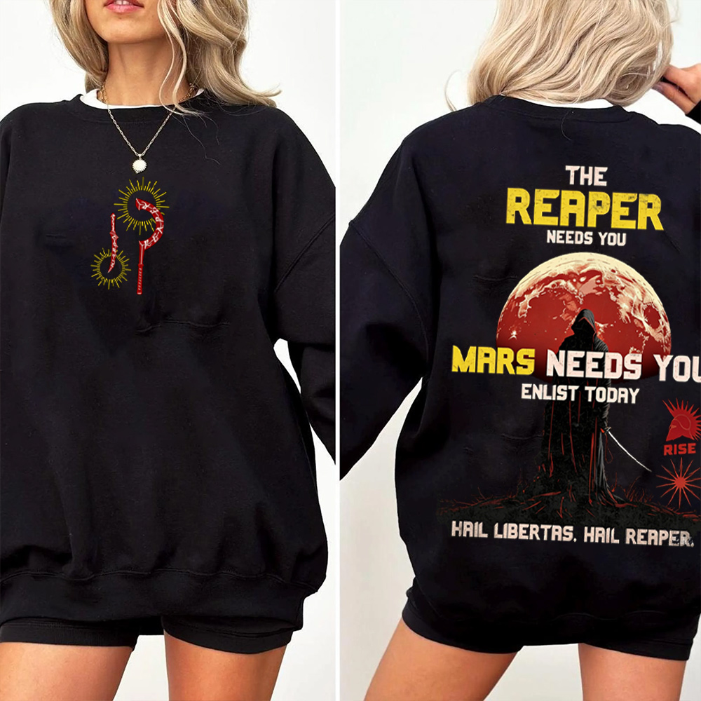 Red Rising Oversized T-shirt/Crewneck/Hoodie
