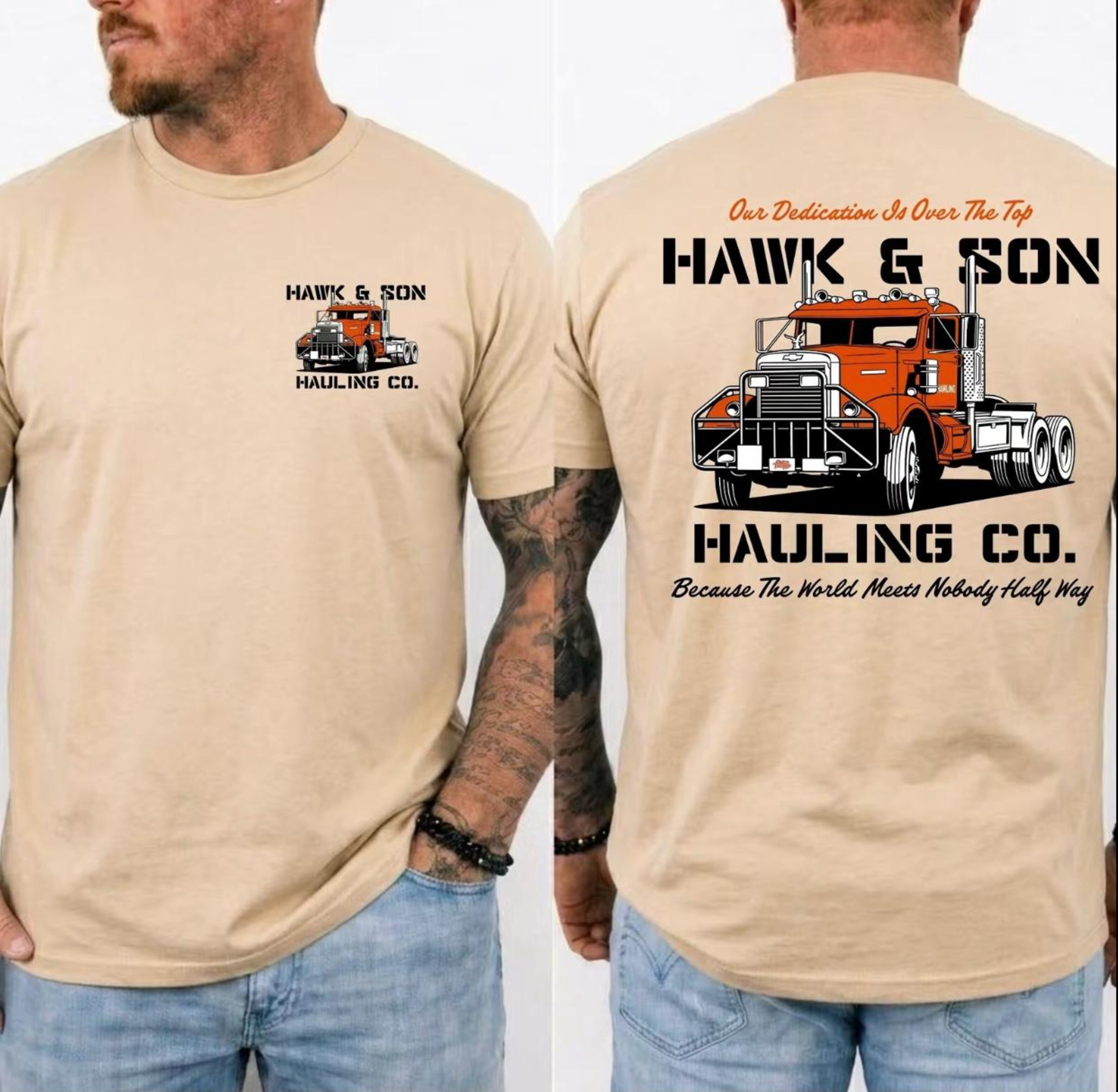 Over The Top Trucker,Vintage Arm Wrestling Movie Unisex T-shirt/Crewneck/Hoodie