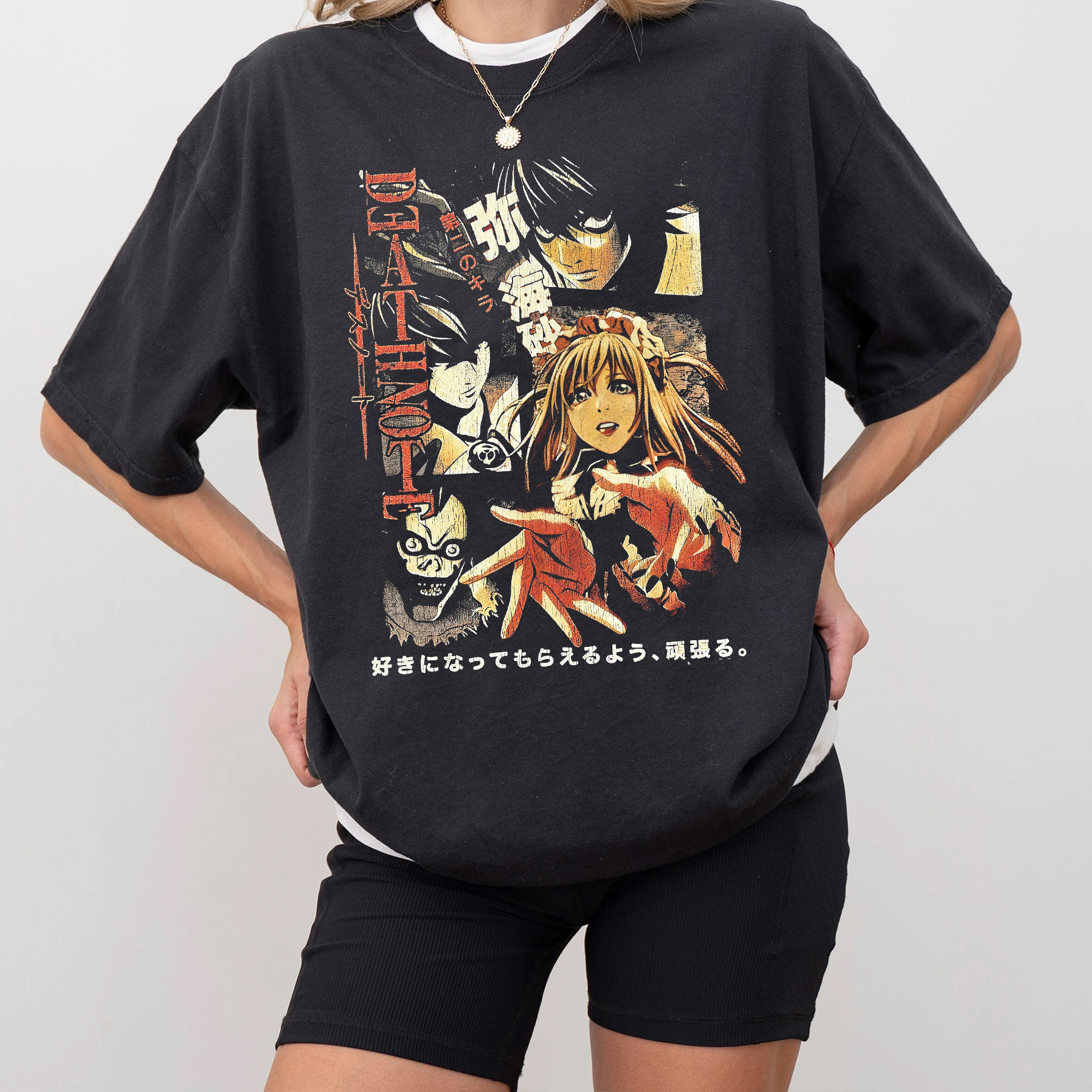 Boot Death Note  Oversized T-shirt/Crewneck/Hoodie
