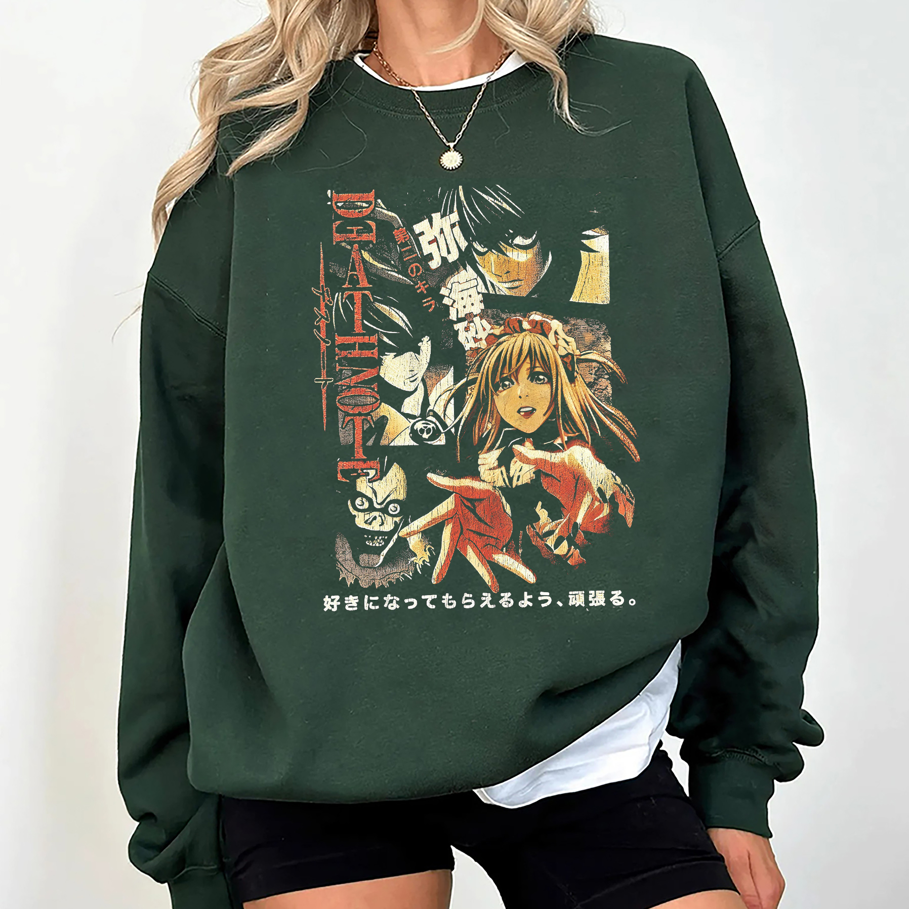 Boot Death Note  Oversized T-shirt/Crewneck/Hoodie
