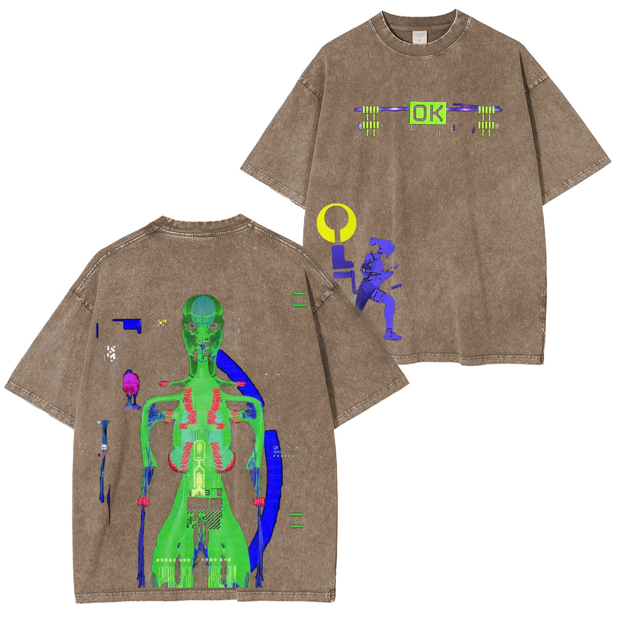 Marathon Vintage Unisex  Washed T-Shirt