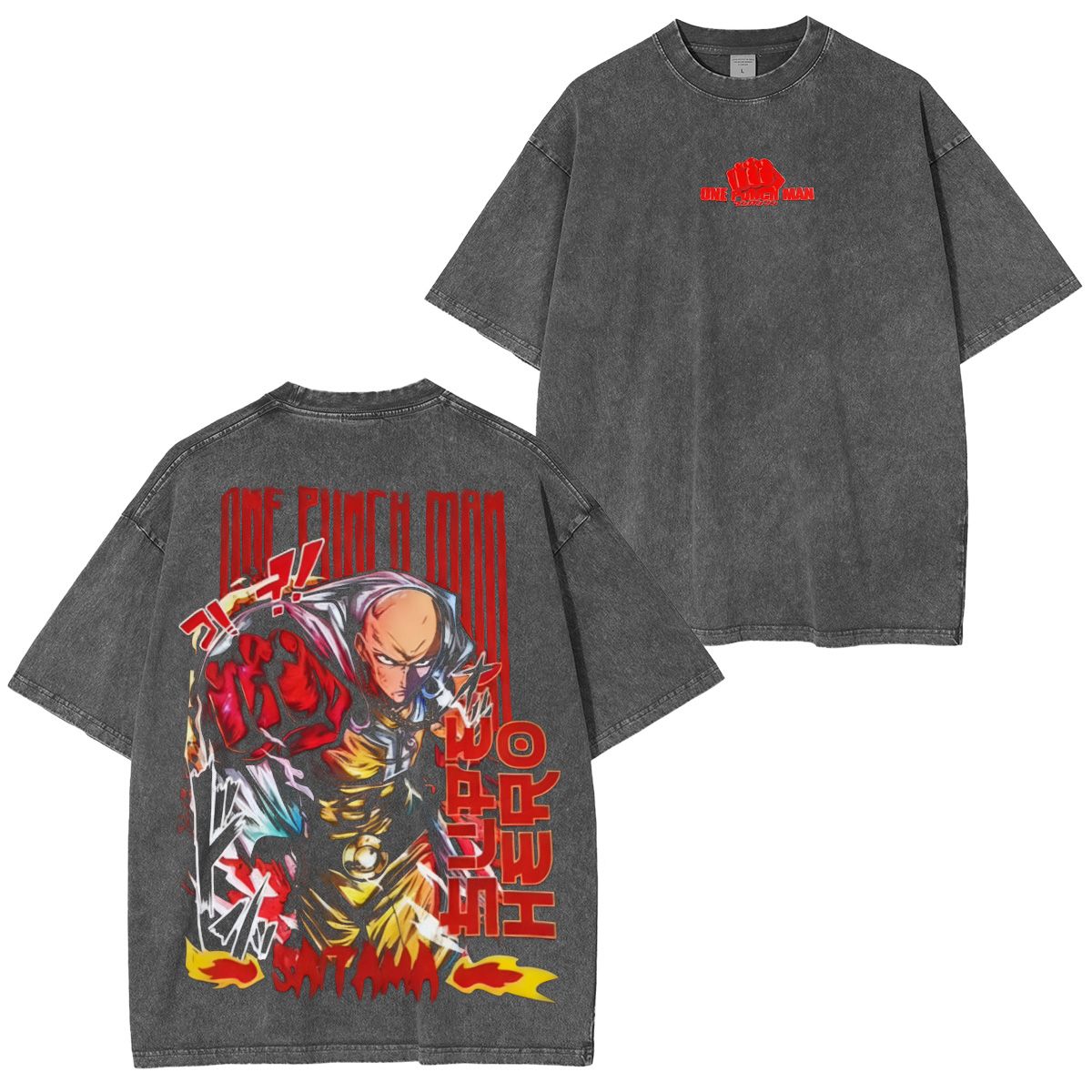 One Punch Man Vintage Tee