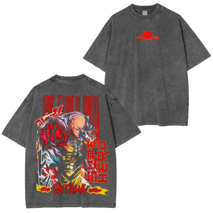 One Punch Man Vintage Tee