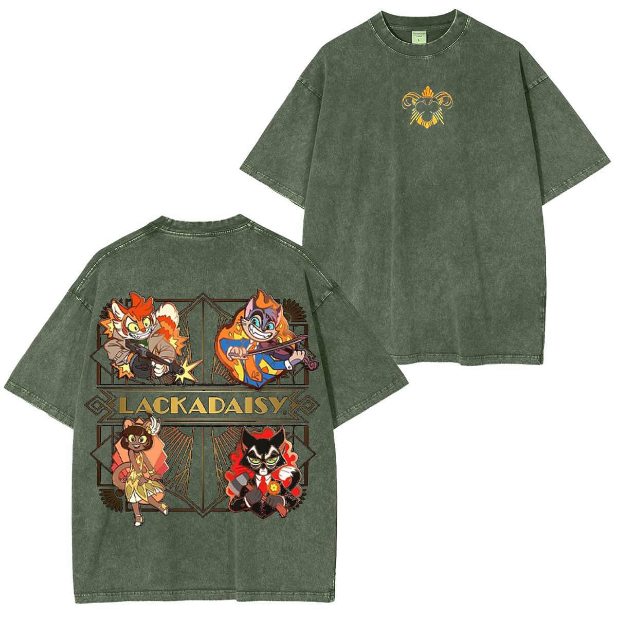 Lackadaisy Oversized T-shirt/Crewneck/Hoodie