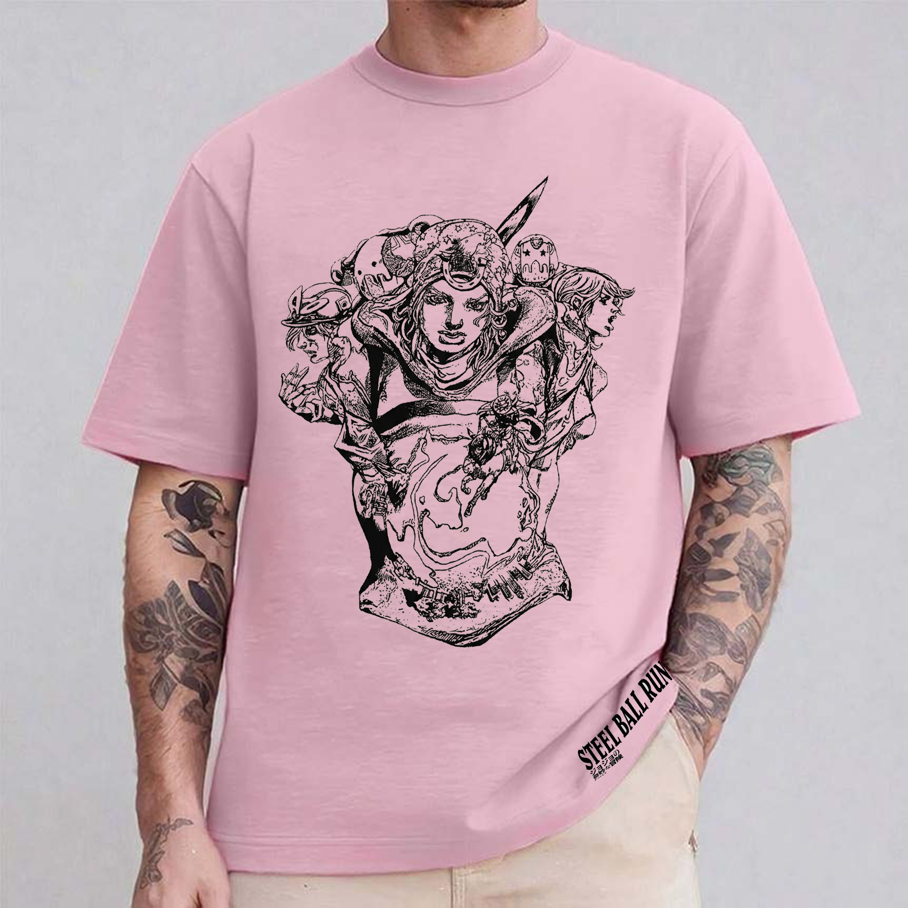 Jojo's Bizarre Adventure Oversized T-shirt/Crewneck/Hoodie