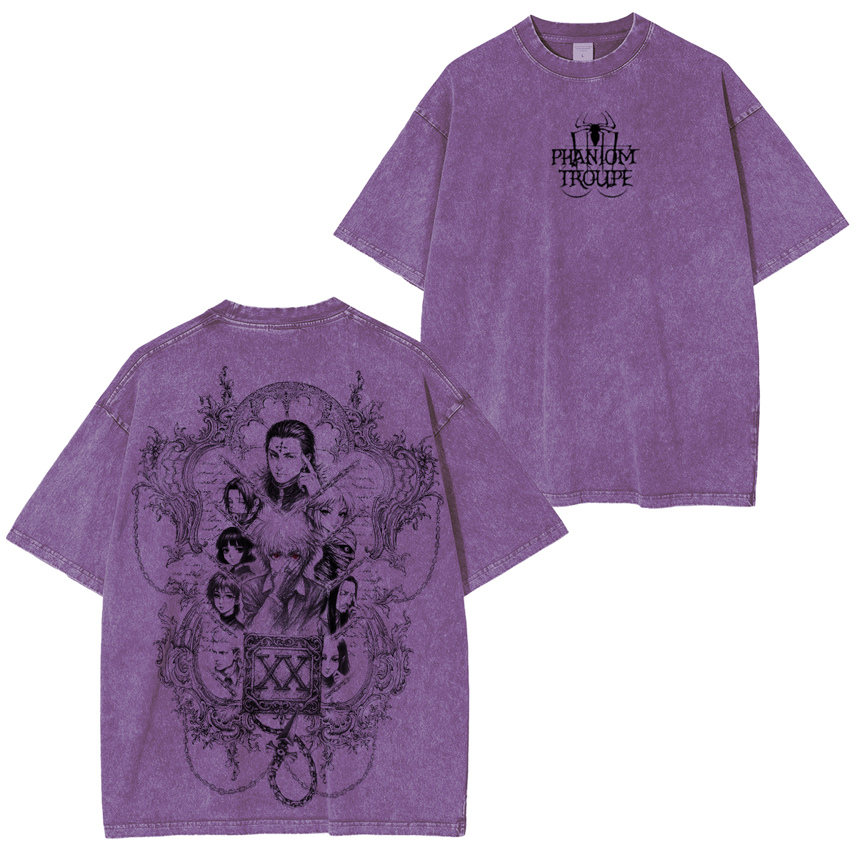 Shizuku HunterxHunter Unisex Washed T-Shirt