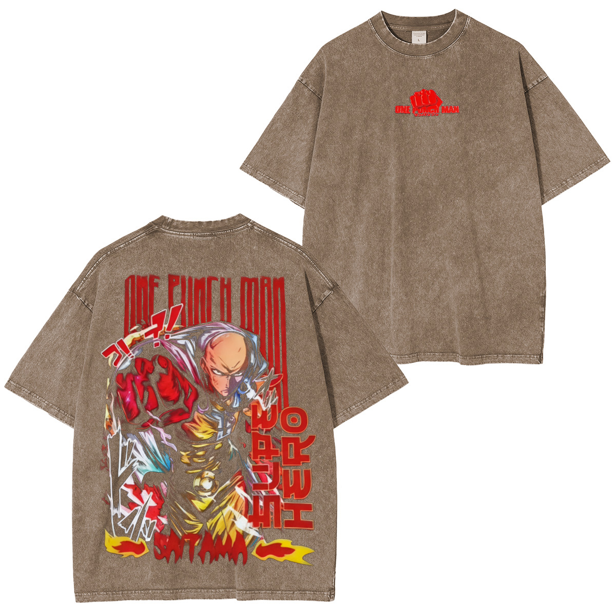 One Punch Man Vintage Tee