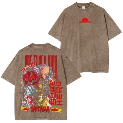 One Punch Man Vintage Tee