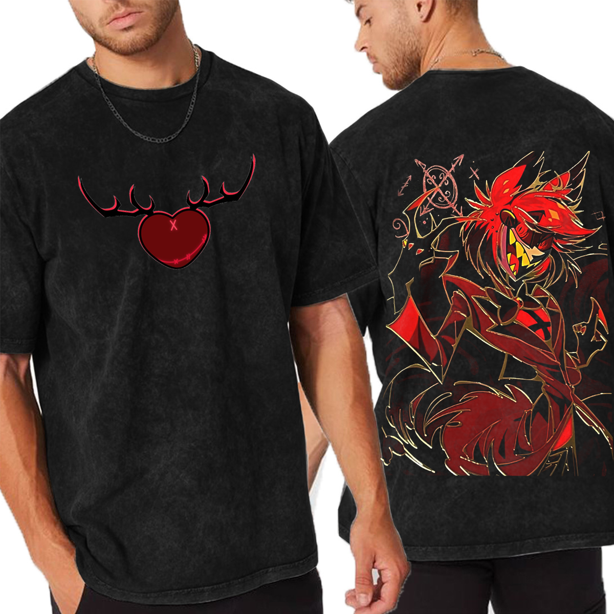 Hazbin Hotel  Vintage Oversized T-shirt/Crewneck/Hoodie