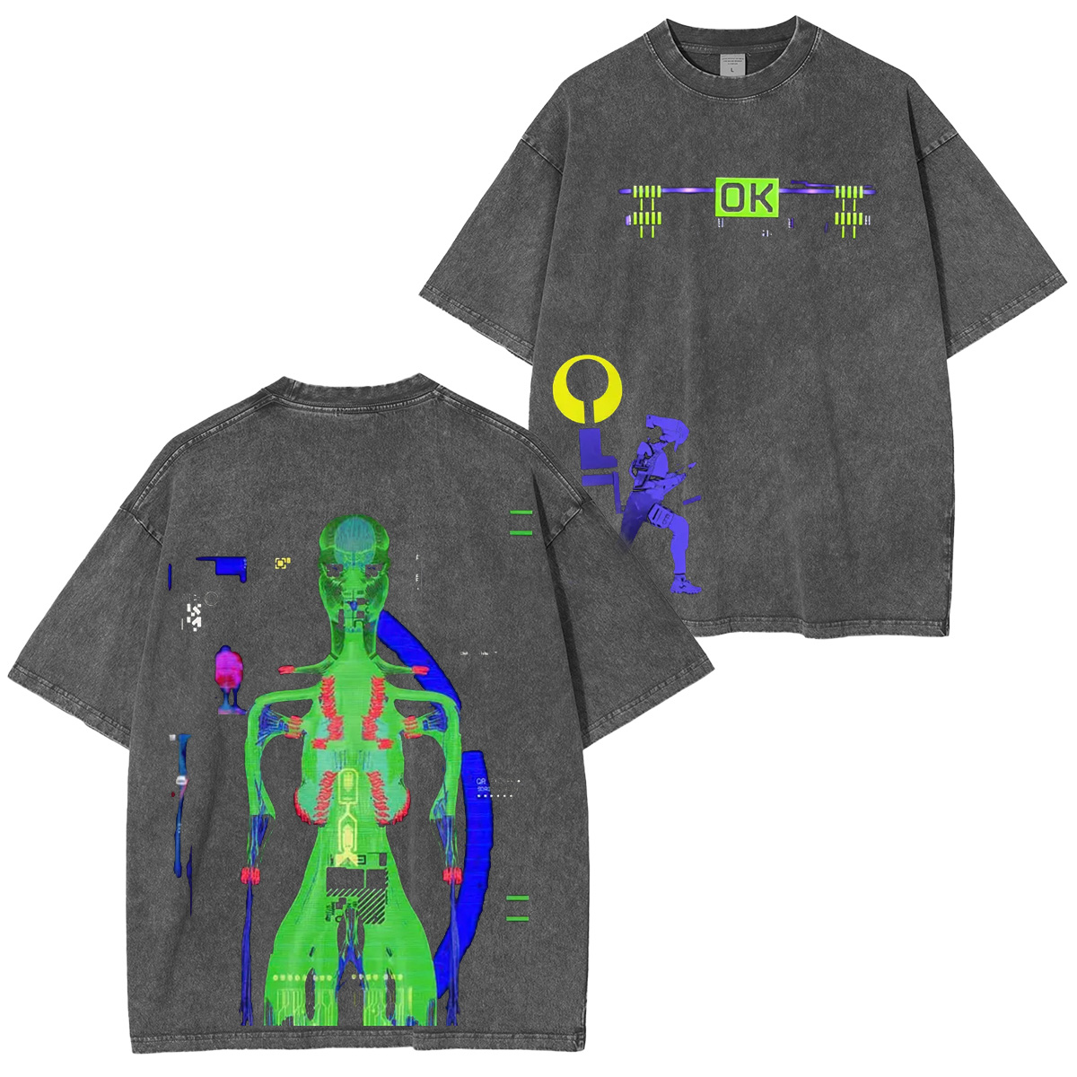 Marathon Vintage Unisex  Washed T-Shirt