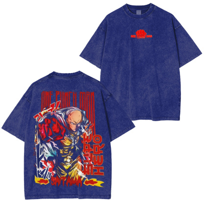One Punch Man Vintage Tee
