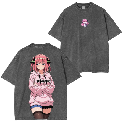 Nakano nino Washed T-shirt/Crewneck/Hoodie