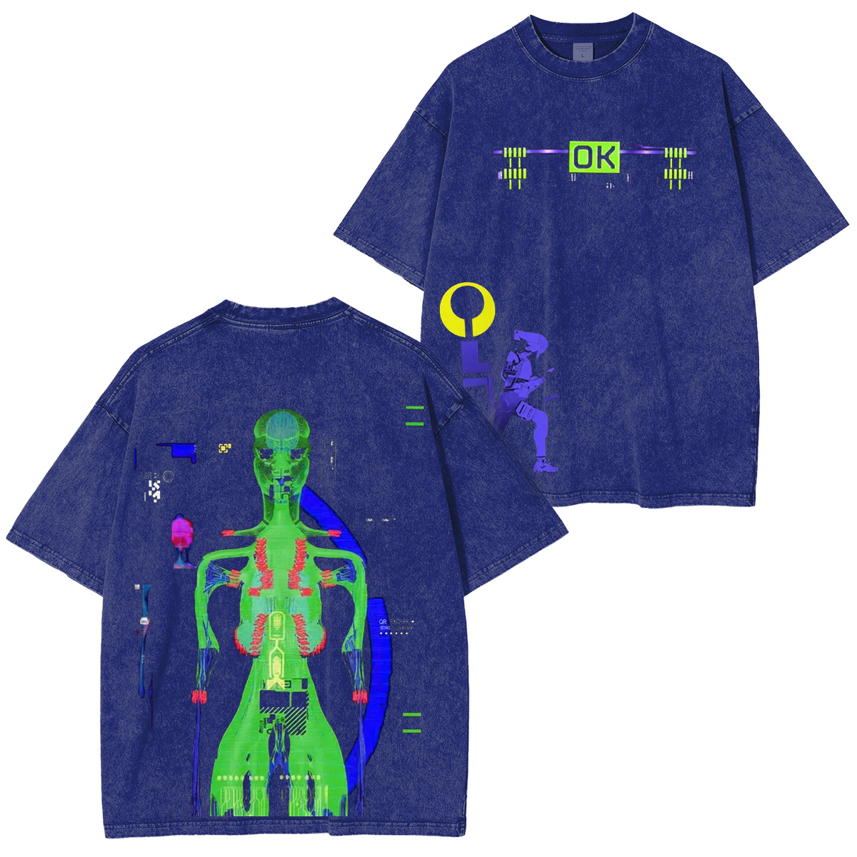 Marathon Vintage Unisex  Washed T-Shirt