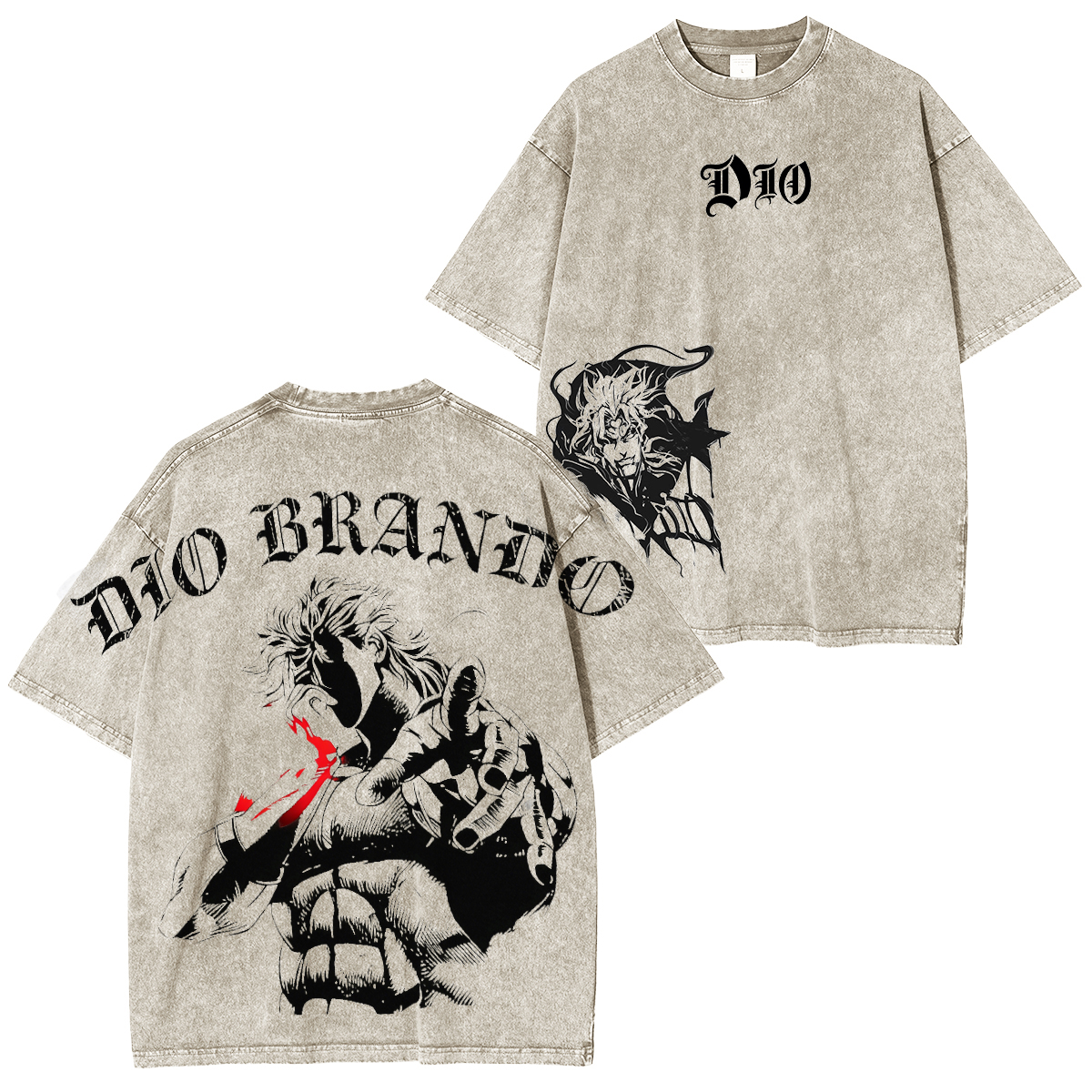 JoJo's Dio Brando Unisex  Washed T-Shirt