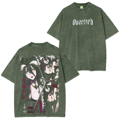 Albedo Overlord Vintage Washed T-shirt/Crewneck/Hoodie