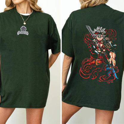 Black Clover Asta Vintage Washed T-shirt/Crewneck/Hoodie