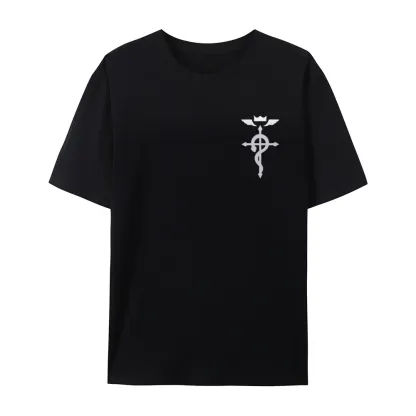 Full Metal Alchemist Casual Short Sleeve T-Shirt