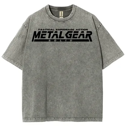 Metal Gear Solid Washed T-Shirt
