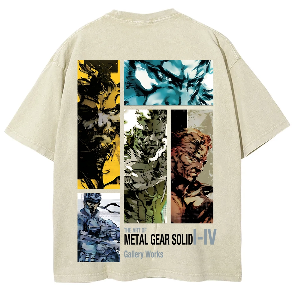Metal Gear Solid Washed T-Shirt