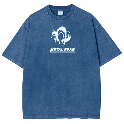 Metal Gear Solid Unisex Washed T-Shirt