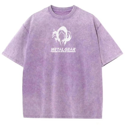 Metal Gear Solid Unisex Washed T-Shirt