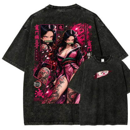 Demon Slayer nezuko Oversized T-shirt/Crewneck/Hoodie