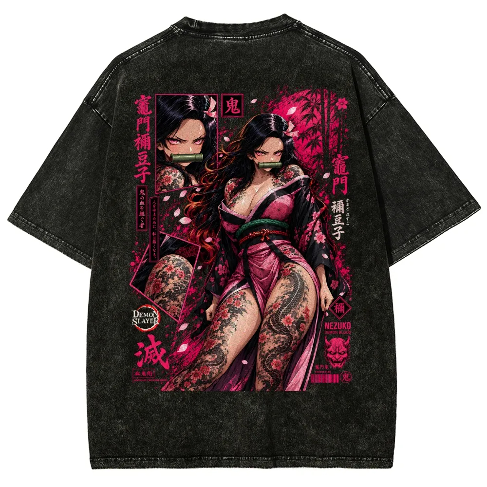 Demon Slayer nezuko Oversized T-shirt/Crewneck/Hoodie
