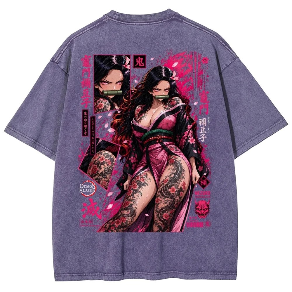 Demon Slayer nezuko Oversized T-shirt/Crewneck/Hoodie