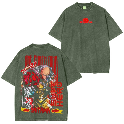One Punch Man Vintage Tee