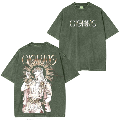 Marin Kitagawa Graphic Oversized Unisex Washed T-Shirt