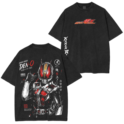 Kamen Rider Den O Washed Unisex T-Shirt