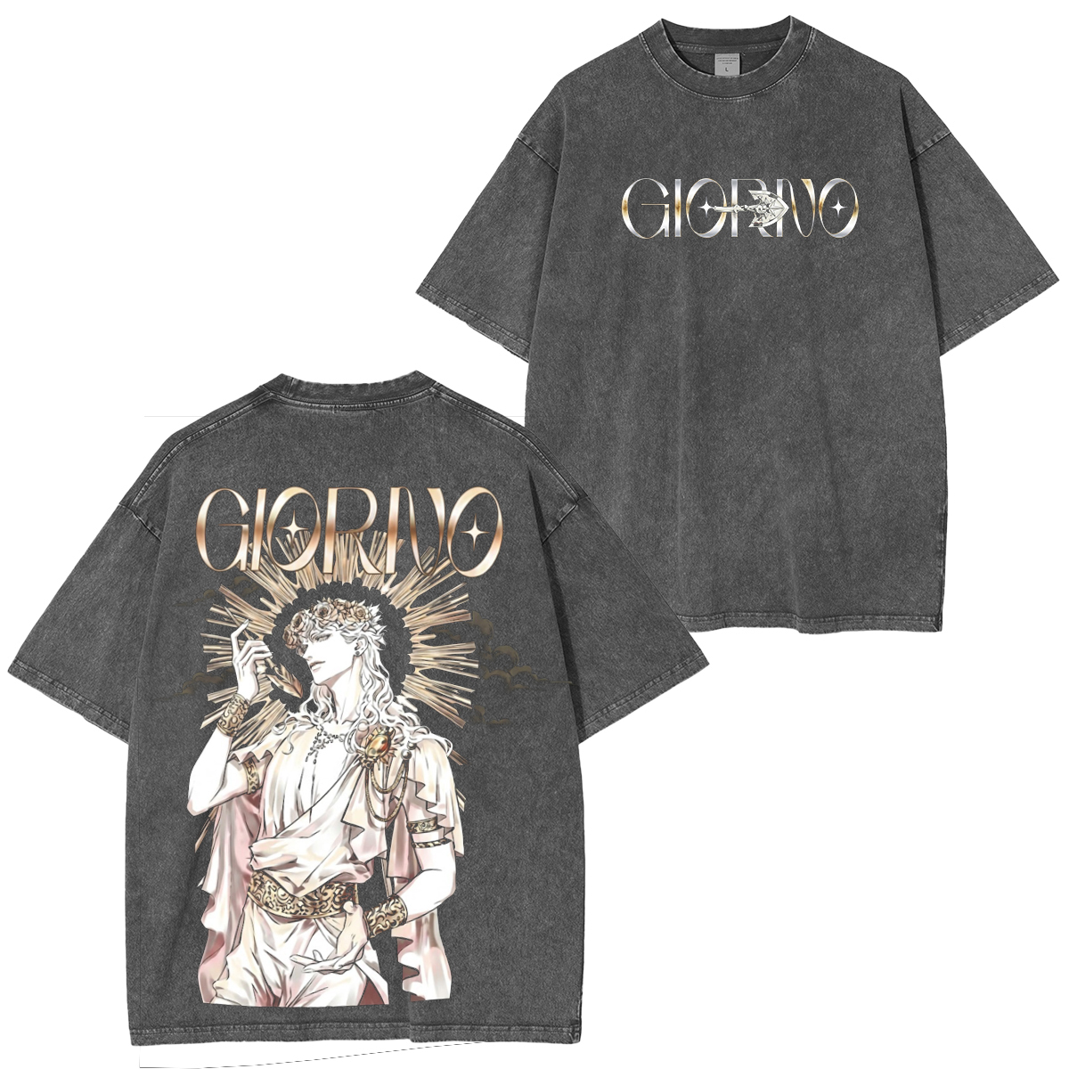 Marin Kitagawa Graphic Oversized Unisex Washed T-Shirt
