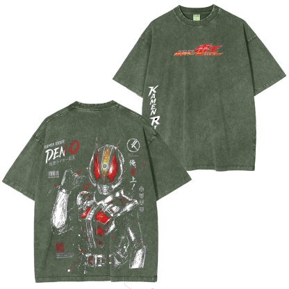 Kamen Rider Den O Washed Unisex T-Shirt
