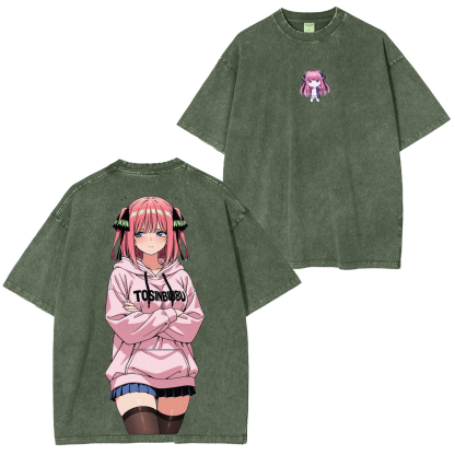 Nakano nino Washed T-shirt/Crewneck/Hoodie