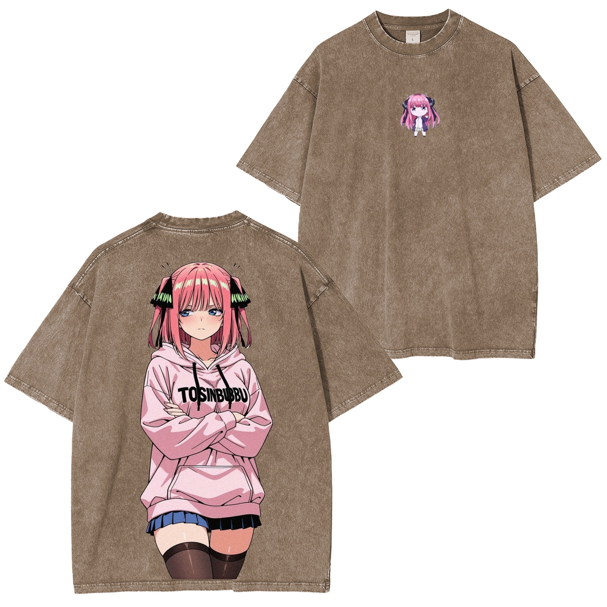 Nakano nino Washed T-shirt/Crewneck/Hoodie