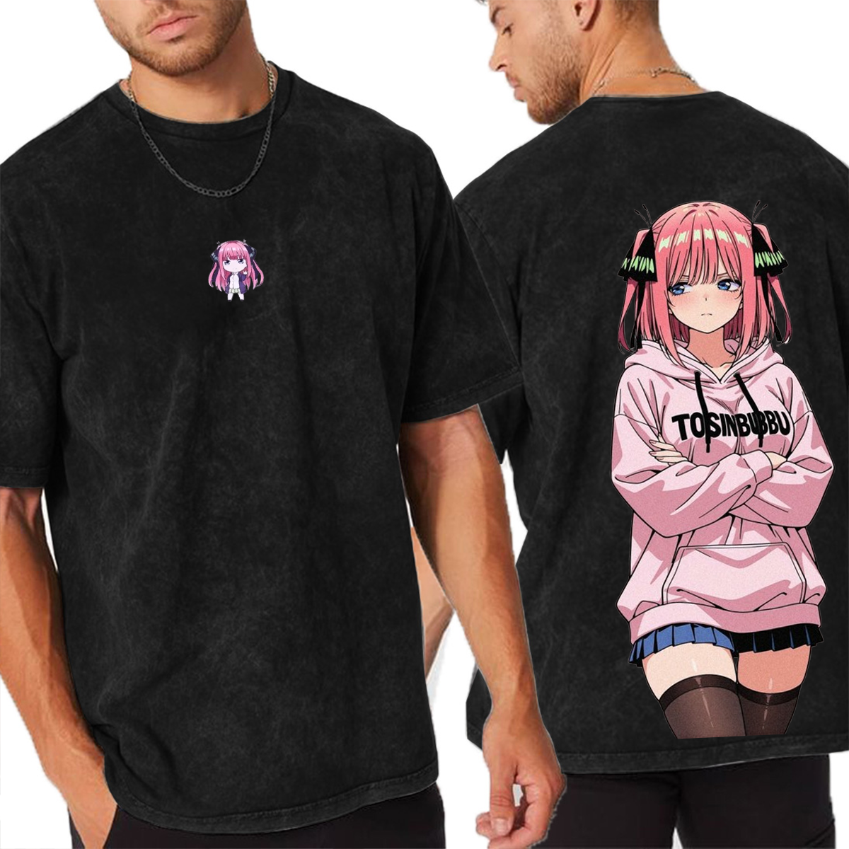Nakano nino Washed T-shirt/Crewneck/Hoodie