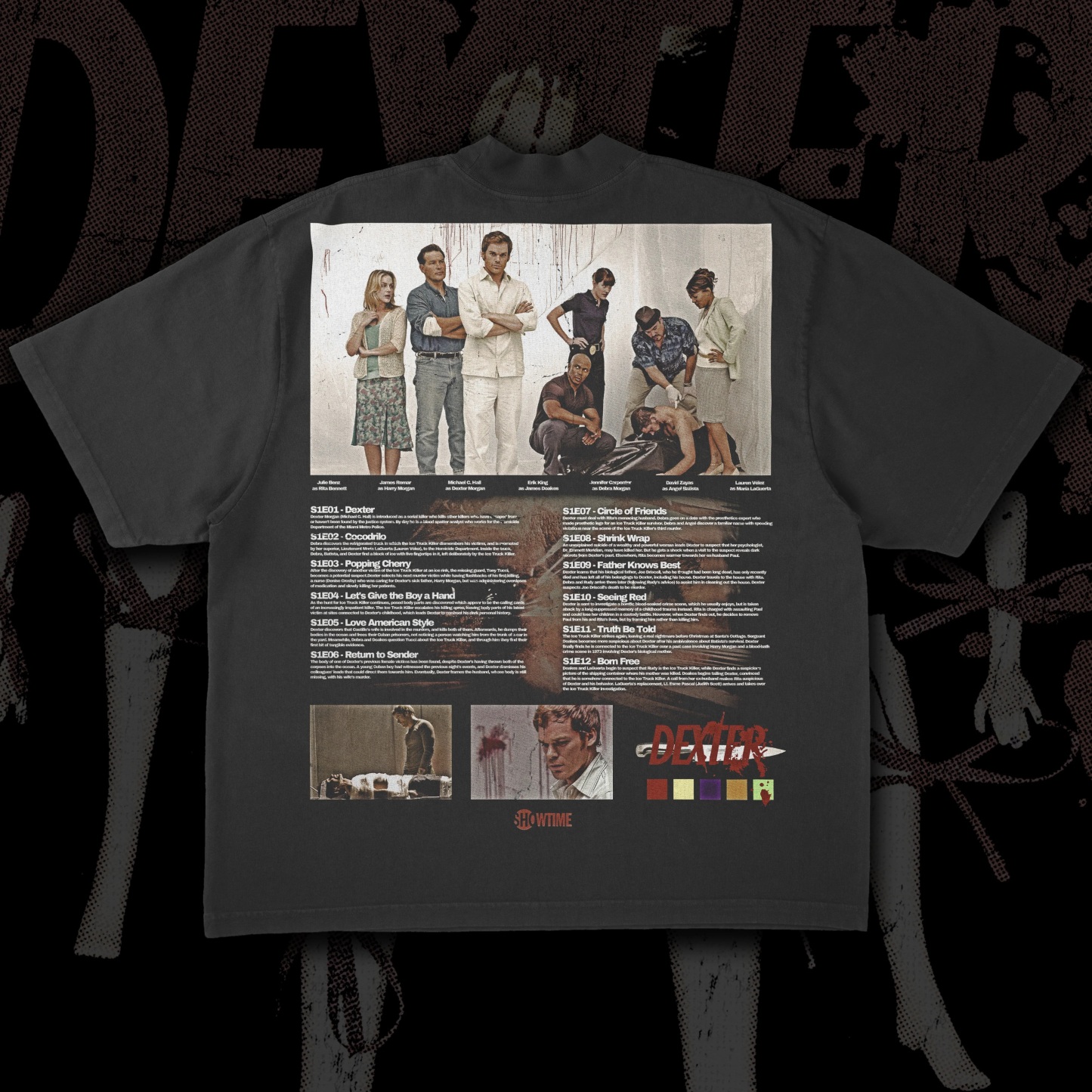 DEXTER Season 1 Cotton T-shirt