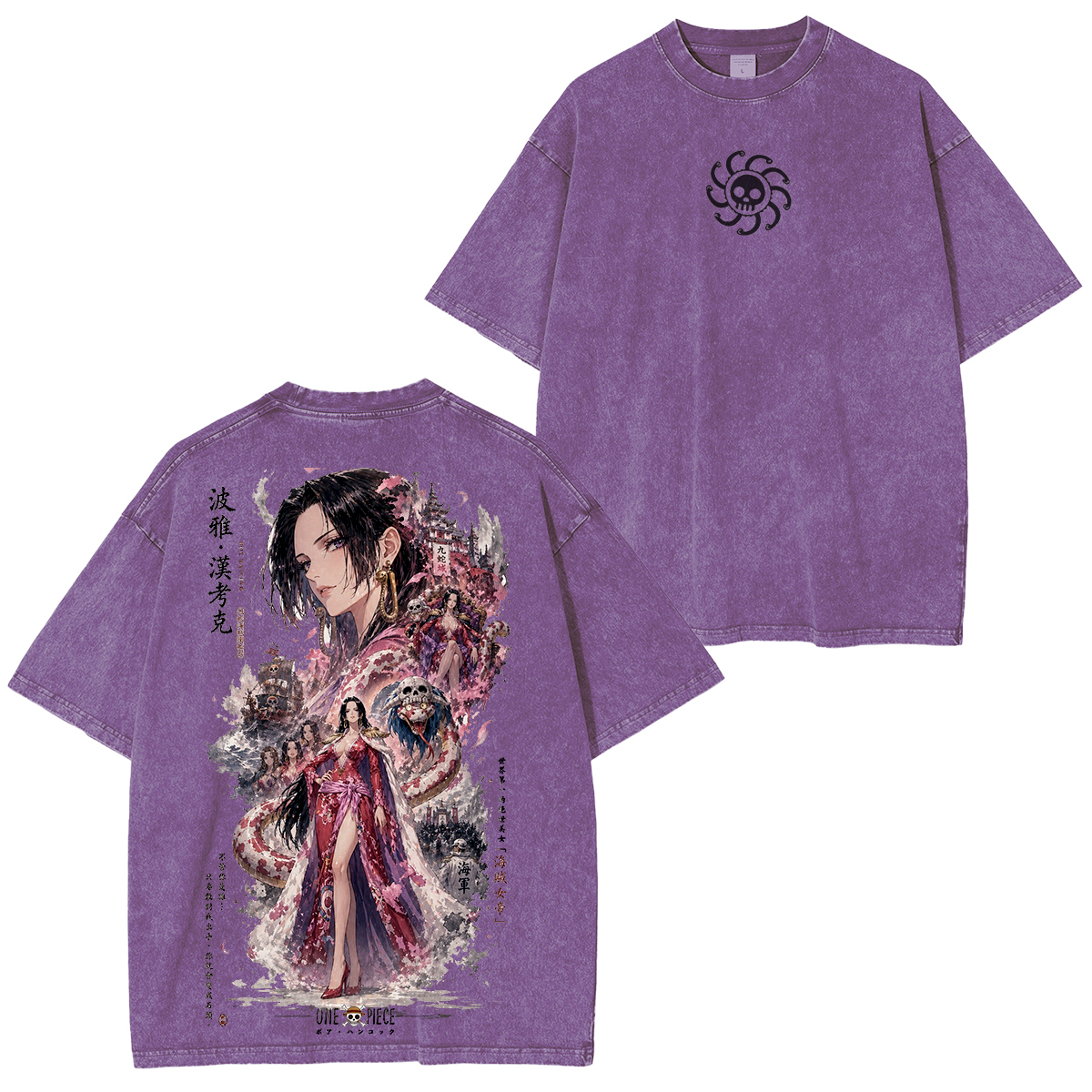 ONE PIECE ：Boa Hancock Print T-Shirt