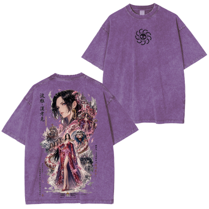 ONE PIECE ：Boa Hancock Print T-Shirt