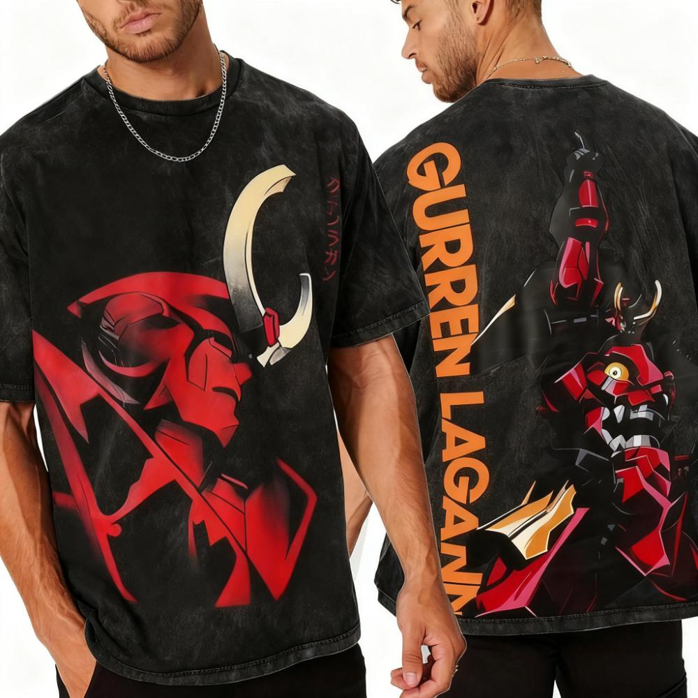 Gurrenlagann Print T-Shirt