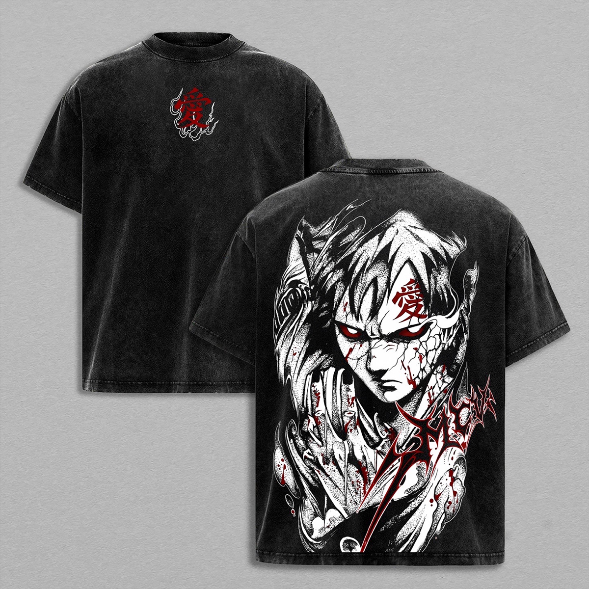 Gaara Washed T-shirt/Crewneck/Hoodie