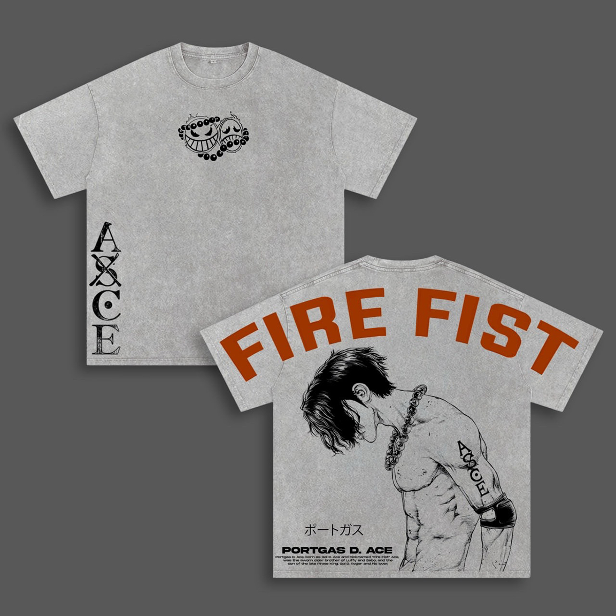 One Piece Washed T-shirt/Crewneck/Hoodie