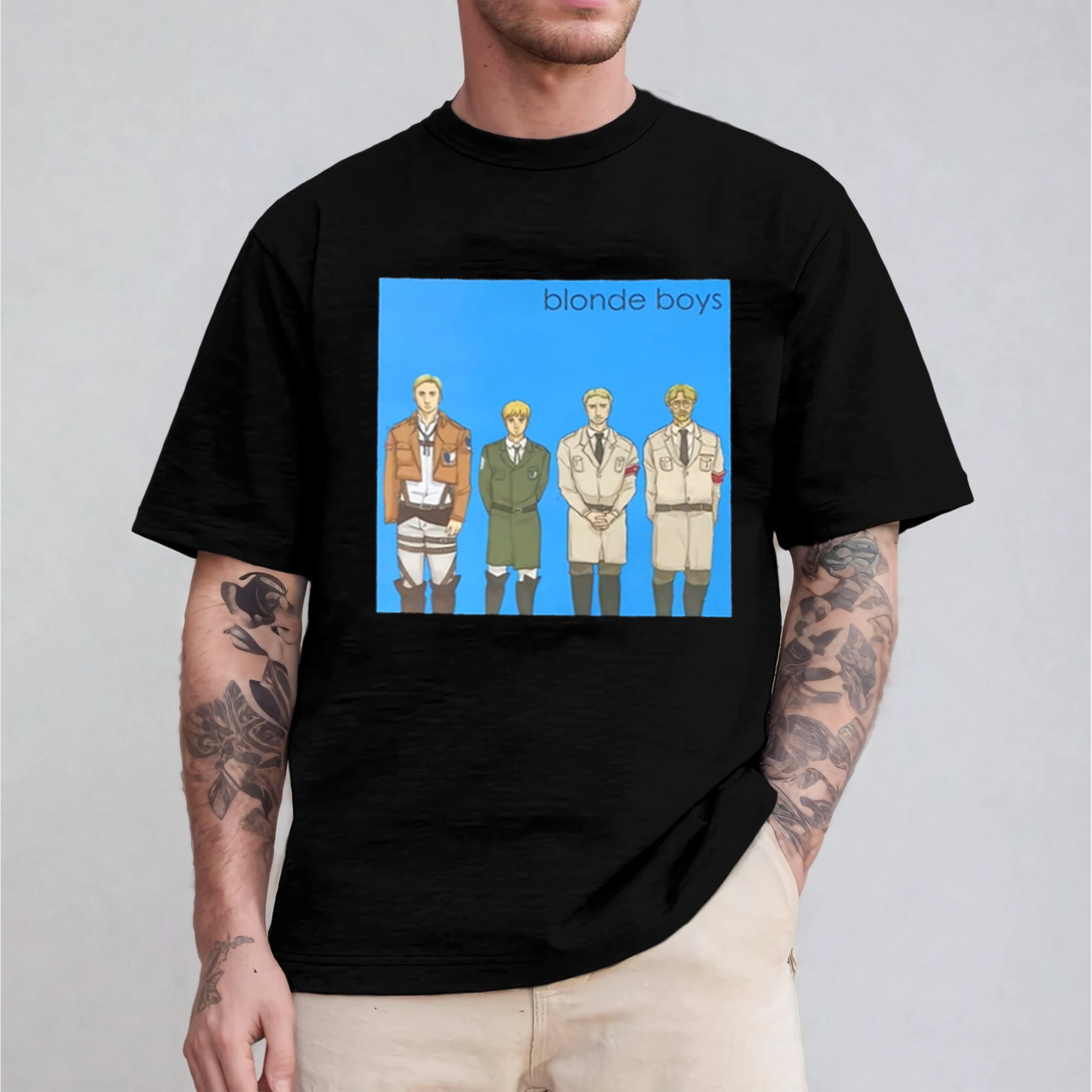 The blonde boys of Attack on Titan Anime  Unisex T-shirt/Crewneck/Hoodie