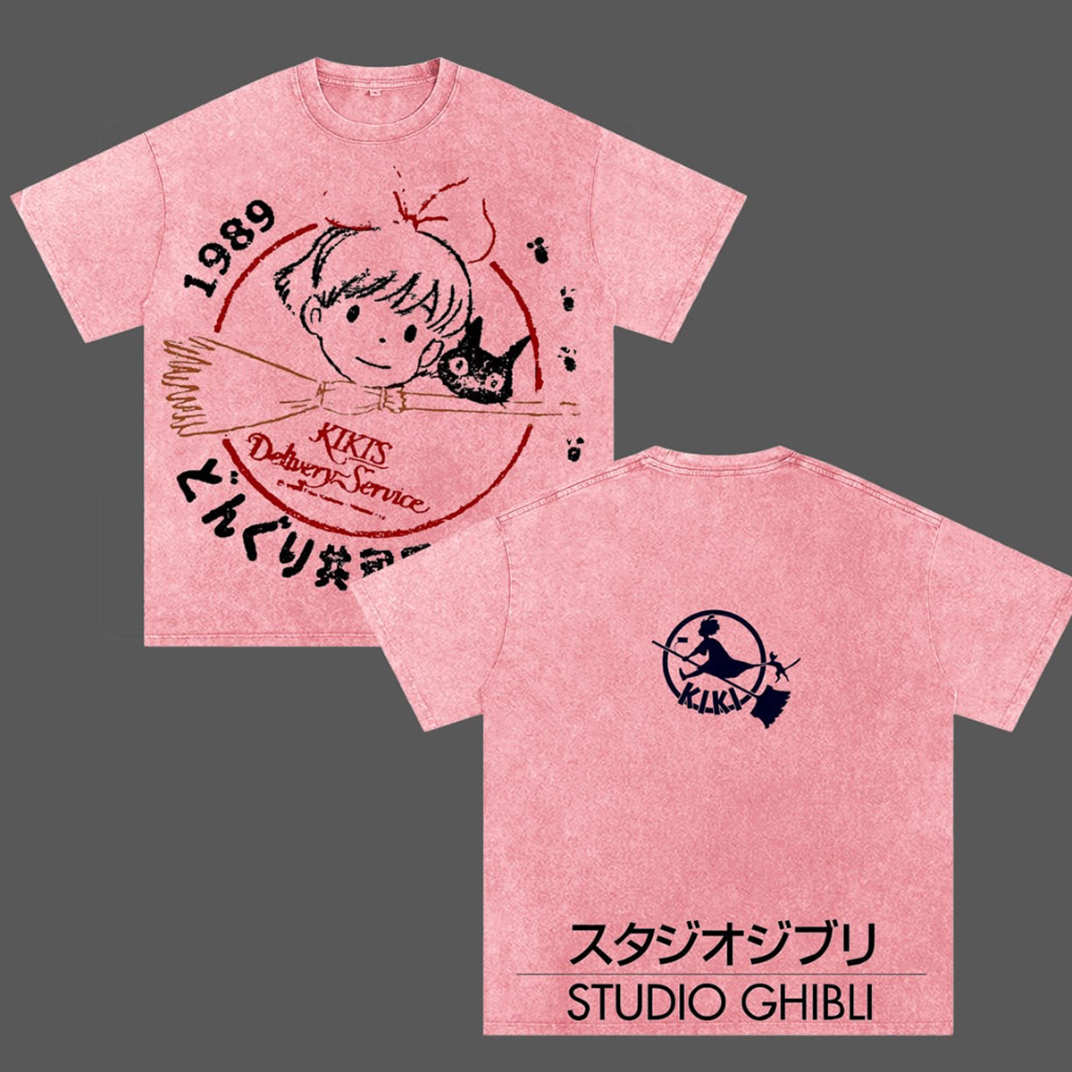 Studio Ghibli Unisex Washed T-Shirt