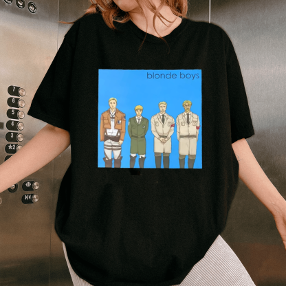 The blonde boys of Attack on Titan Anime  Unisex T-shirt/Crewneck/Hoodie