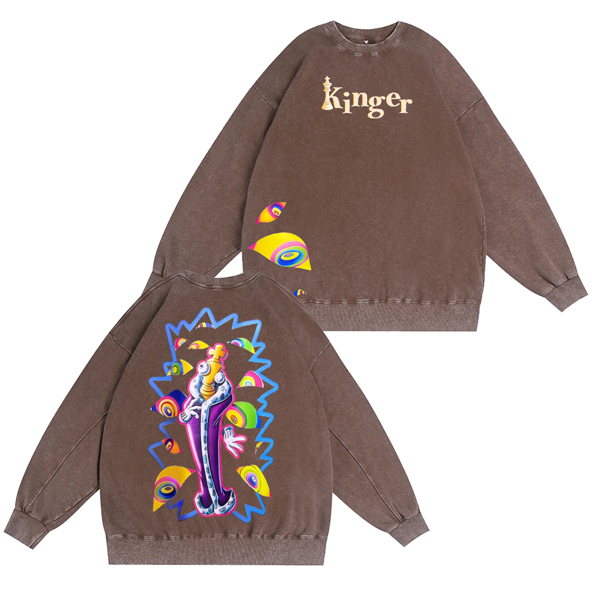 Kinge The Amazing Digital Circus Oversized T-shirt/Crewneck/Hoodie