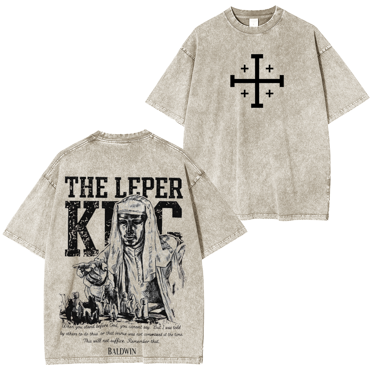King Baldwin IV Oversized T-shirt/Crewneck/Hoodie