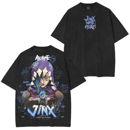 Jinx Was Here Oversized T-shirt/Crewneck/Hoodie
